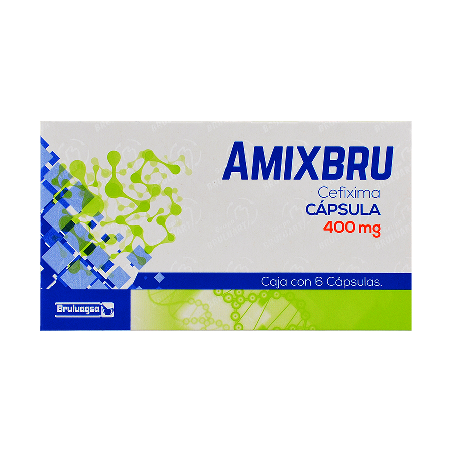 AMIXBRU (CEFIXIMA 400MG) 6CAPS