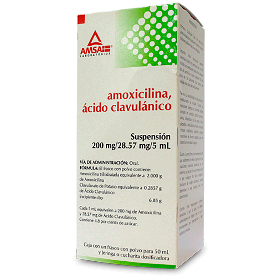 AMOXICILINA/ACIDO CLAVULANICO 50ML SUSP