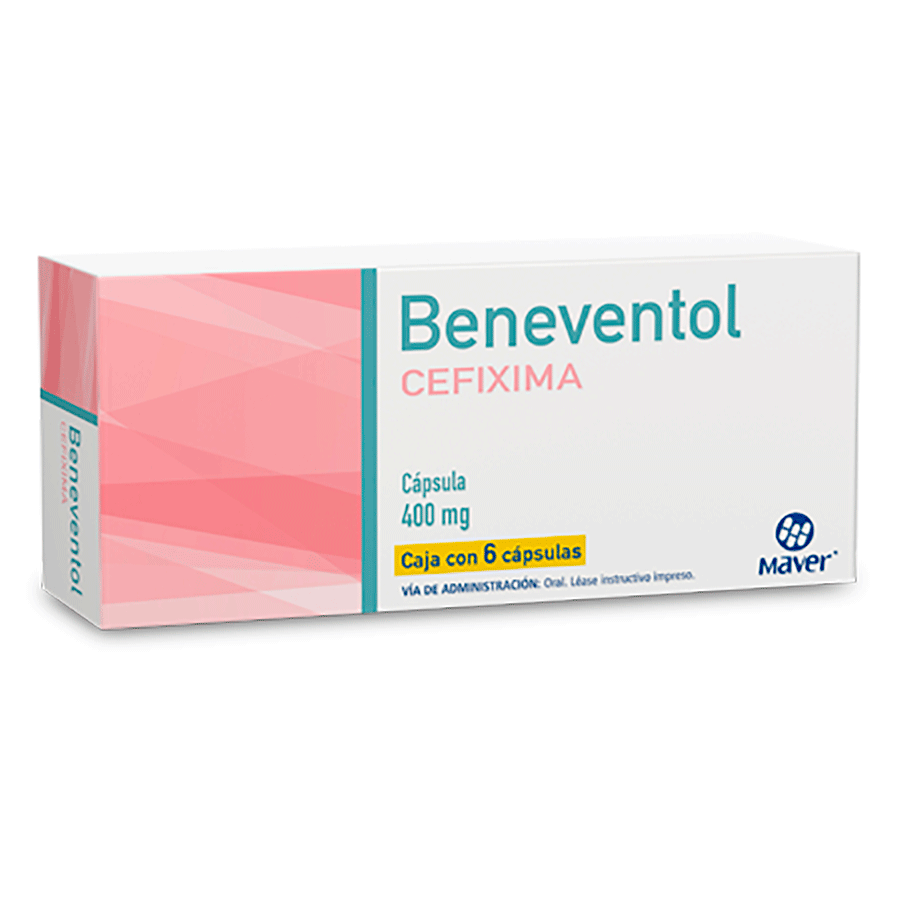 BENEVENTOL 400 MG 6 CAPS