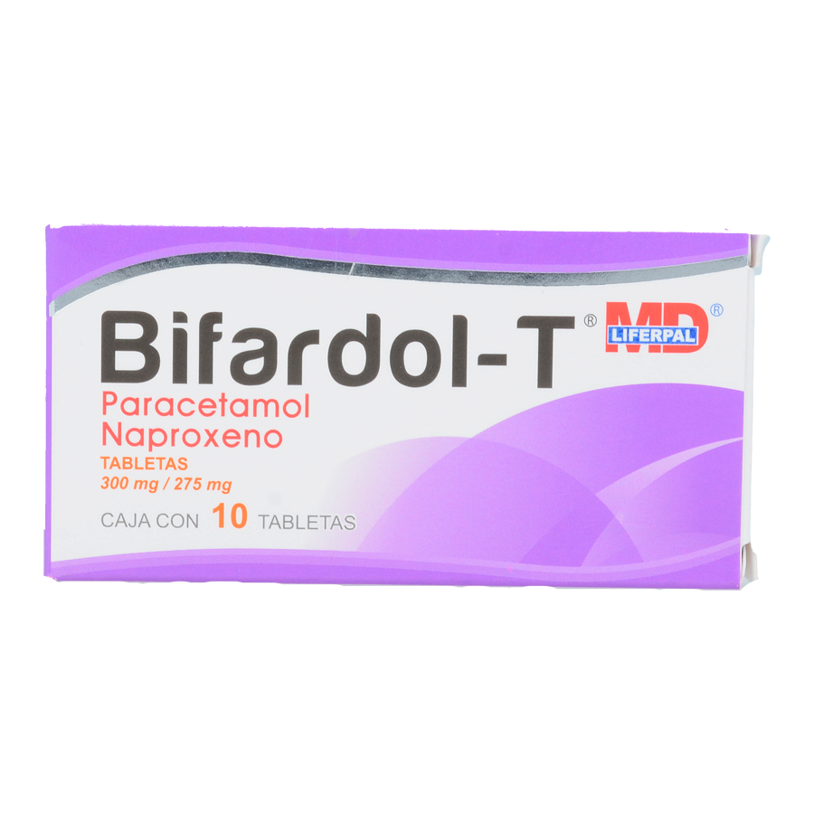 BIFARDOL T (PARACETAMOL/NAPROXENO)10TABS