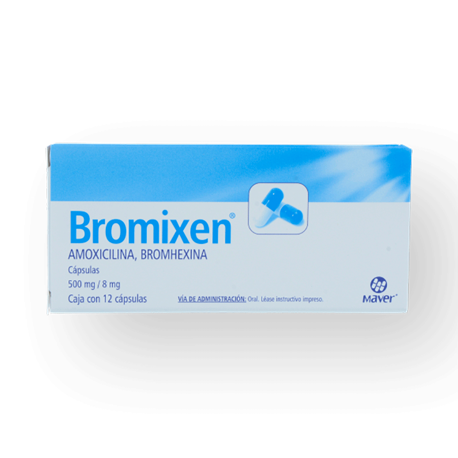 BROMIXEN (500MG/8MG) 12CAPS