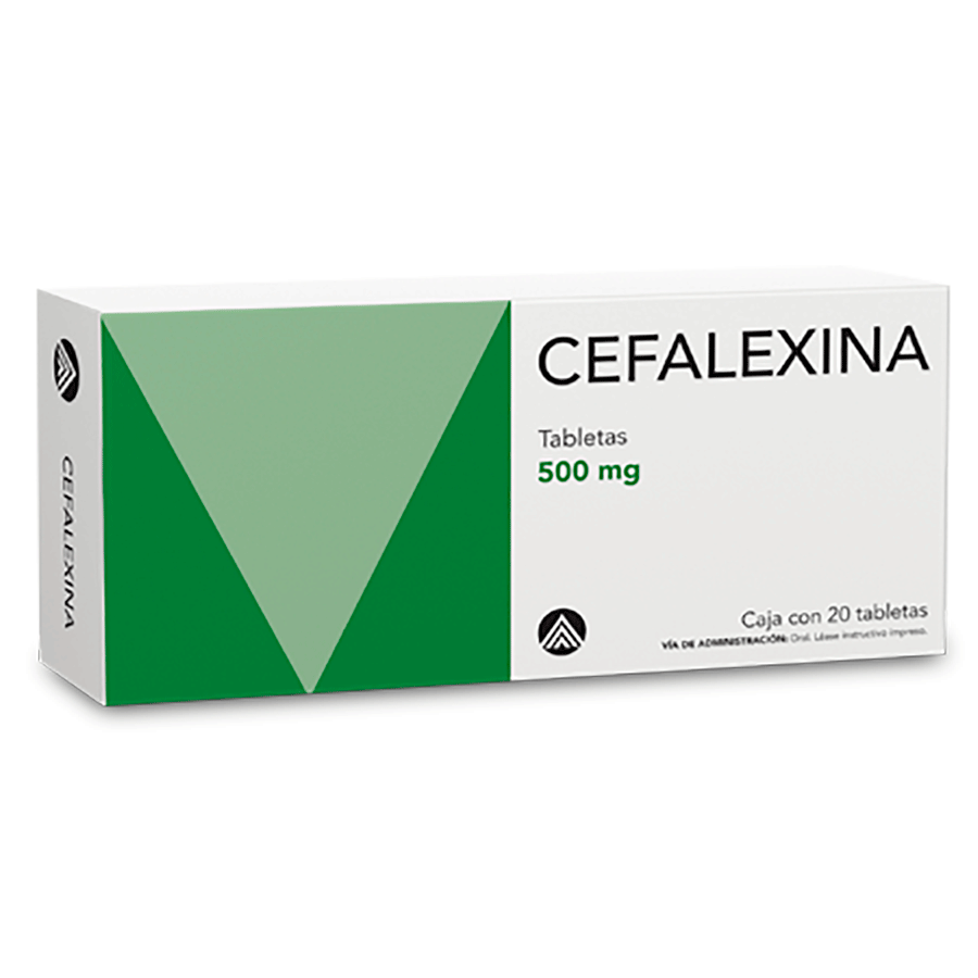 CEFALEXINA 500MG 20TABS