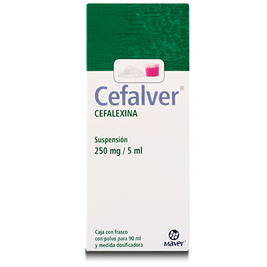 CEFALVER (250MG/5ML)90ML SUSP