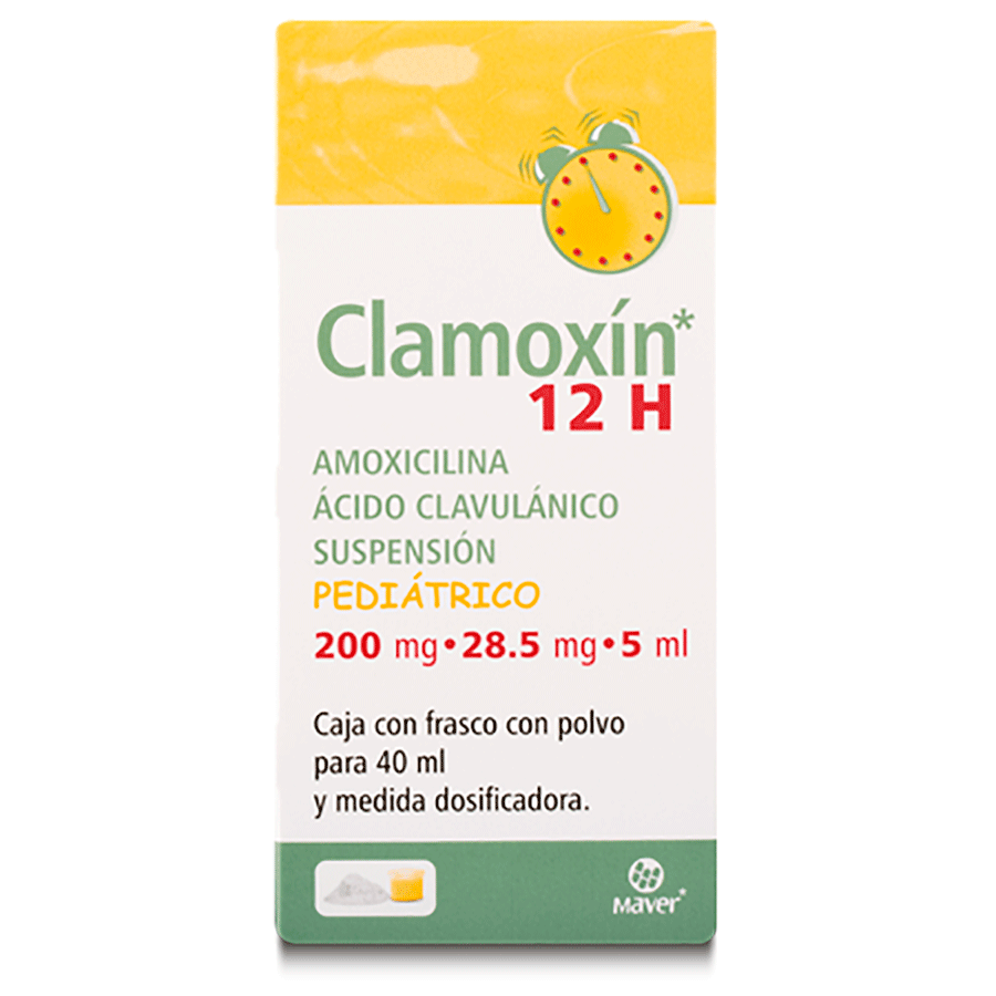 CLAMOXIN 12H PEDIATRICO 40ML SUSP