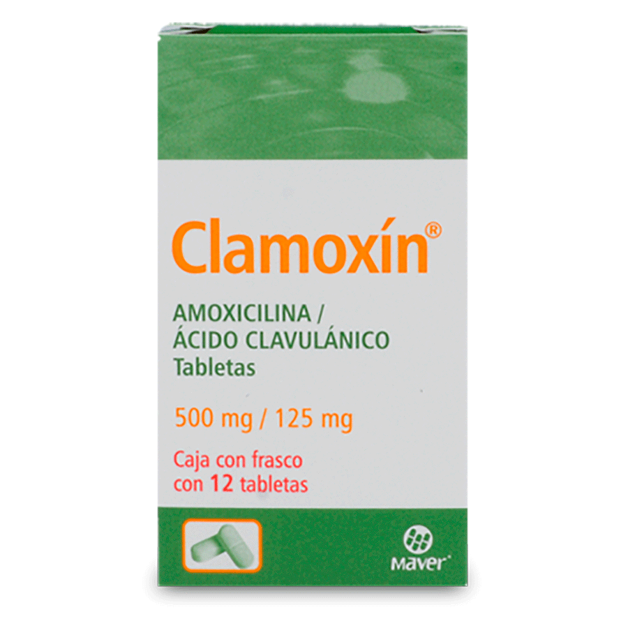 CLAMOXIN 500MG/125MG 12TABS