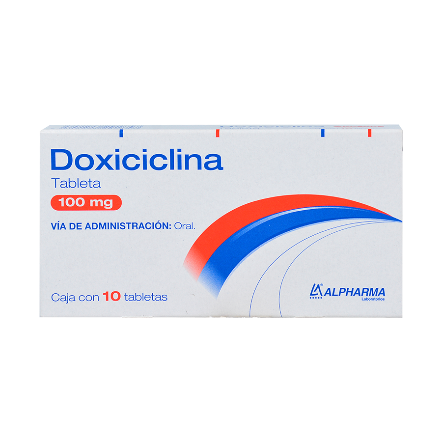 DOXICICLINA 100MG (VIVRADOXIL) 10TABS