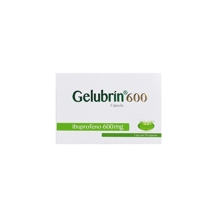 GELUBRIN 600 (600MG) 10CAPS