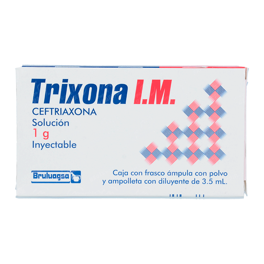 TRIXONA IM (1G)1AMP SOL