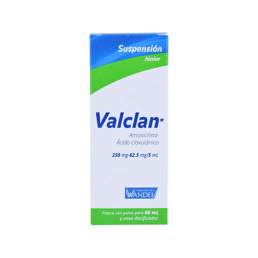 VALCLAN (250MG/62.50MG/5ML) 60ML SUSP