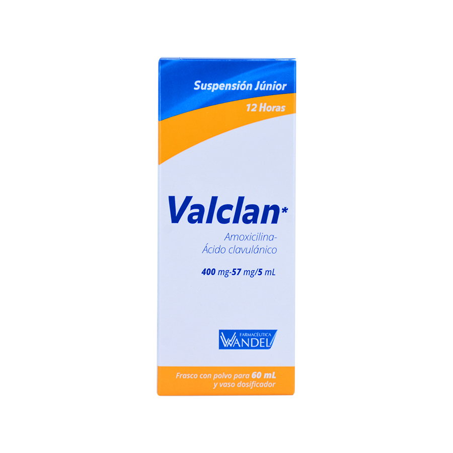 VALCLAN JUNIOR (400MG/57MG/5ML) 60ML SUSP