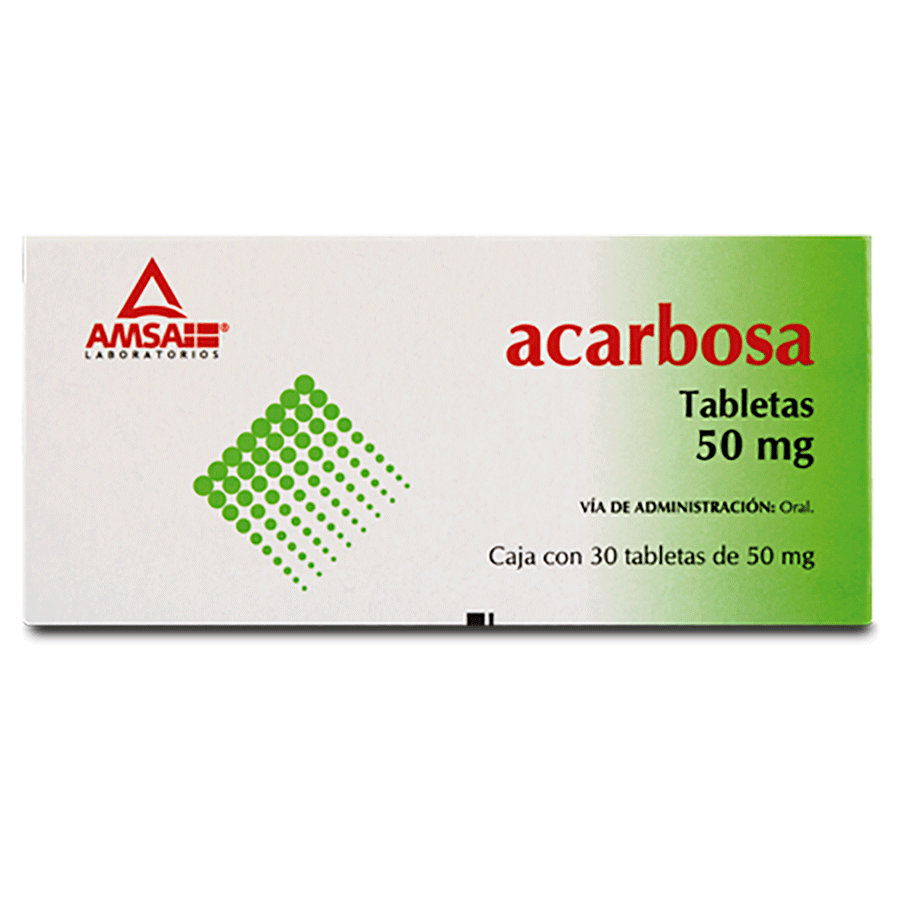 ACARBOSA 50MG (ICANRDEL) 30TABS