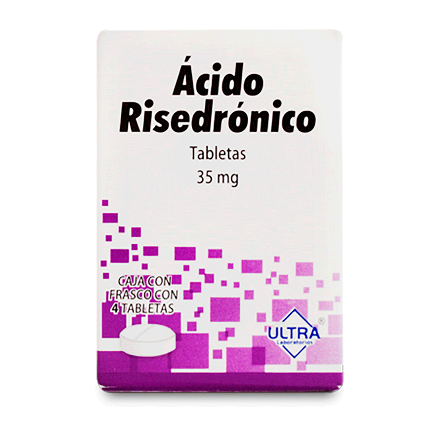 ÁCIDO RISENDRÓNICO 35MG (ALESONE) 4TABS