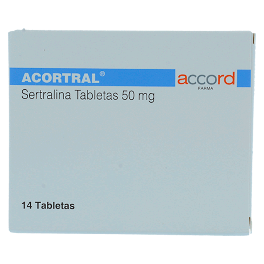 ACORTRAL (SERTRALINA 50MG) 14TABS