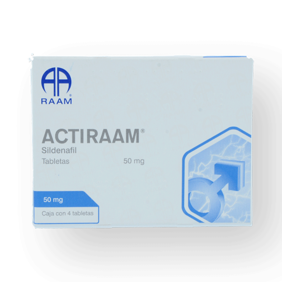 ACTIRAAM (SILDENAFIL 50MG) 4TABS