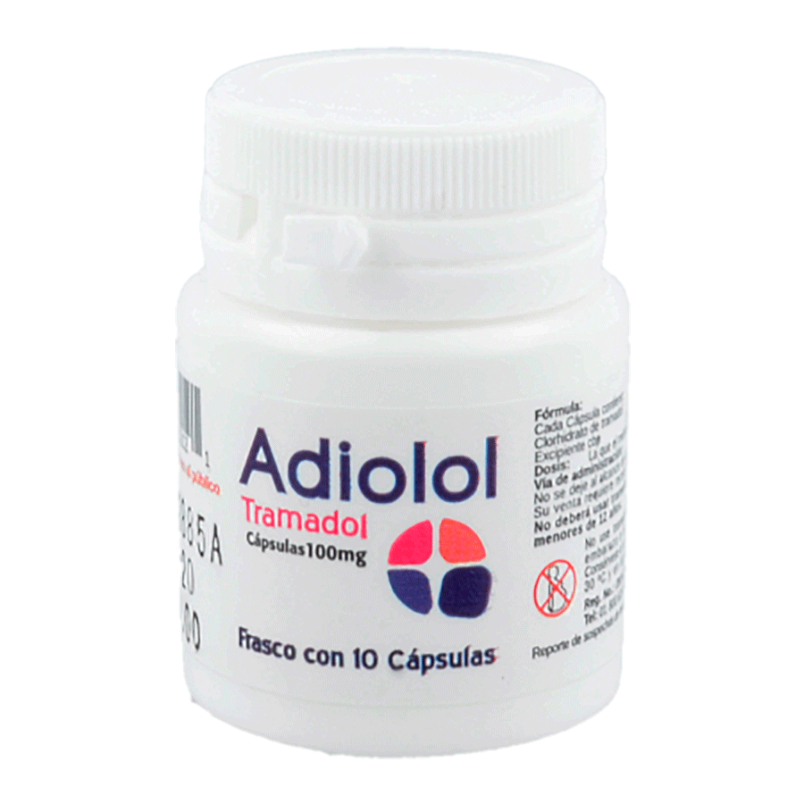 ADIOLOL (TRAMADOL 100MG) 10CAPS