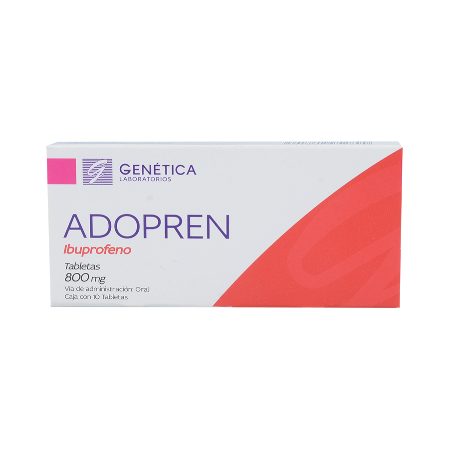 ADOPREN (IBUPROFENO 800MG) 10TABS