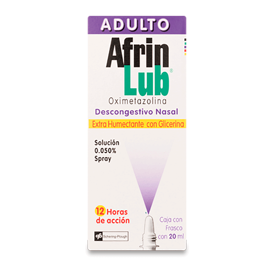 AFRIN LUB (OXIMETAZOLINA CLORHIDRATO 50 MG) SPR C/20 ML