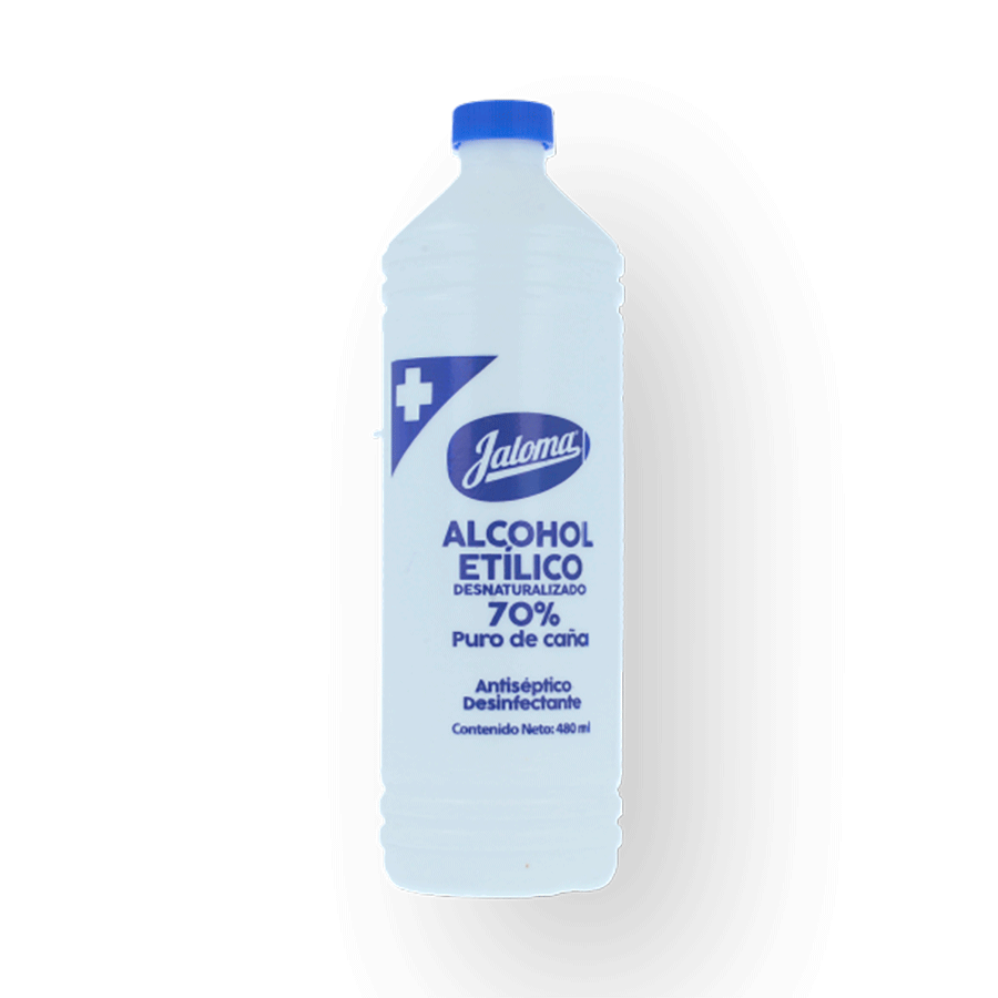 ALCOHOL ETILICO 70° (JALOMA) 480ML