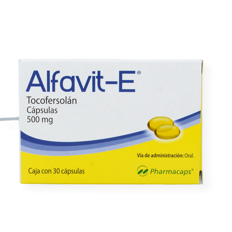 ALFAVIT-E (TOCOFERSOLAN 500MG) 30CAPS