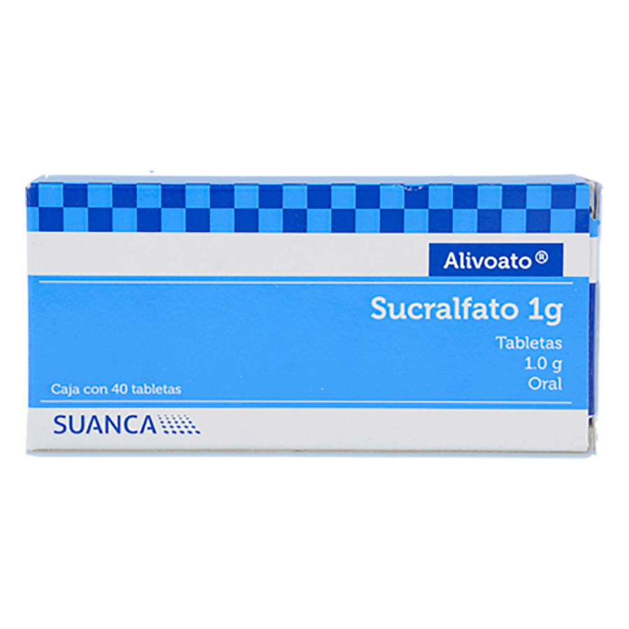 ALIVOATO (SUCRALFATO 1G) 40TABS