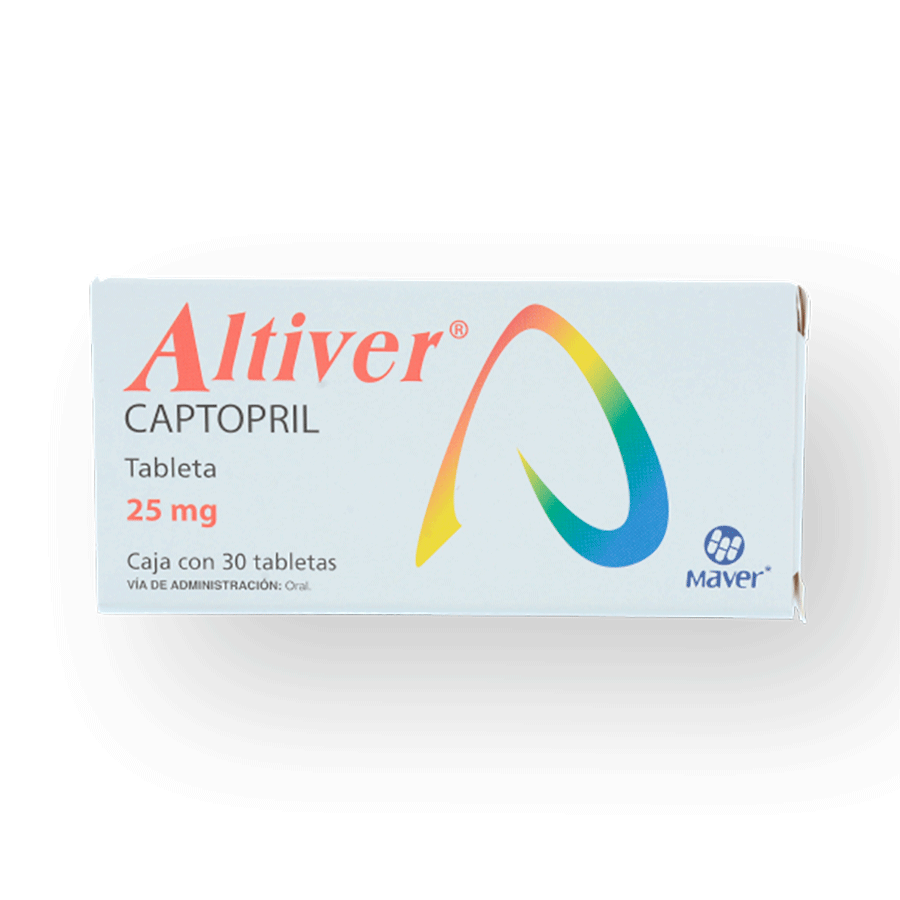 ALTIVER (CAPTOPRIL 25MG) 30TABS