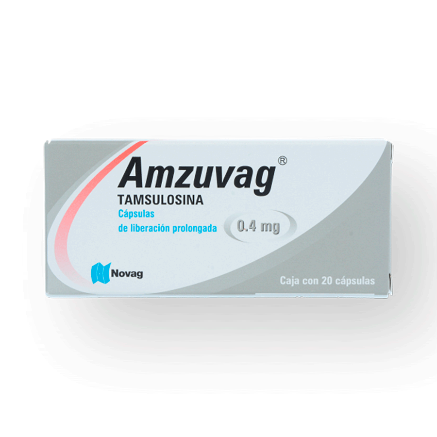 AMZUVAG (TAMSULOSINA 0.4MG) 20CAPS