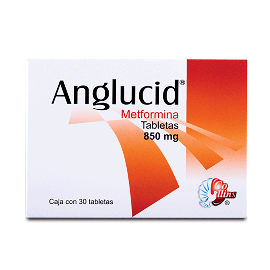 ANGLUCID (METFORMINA 850MG) 30TABS