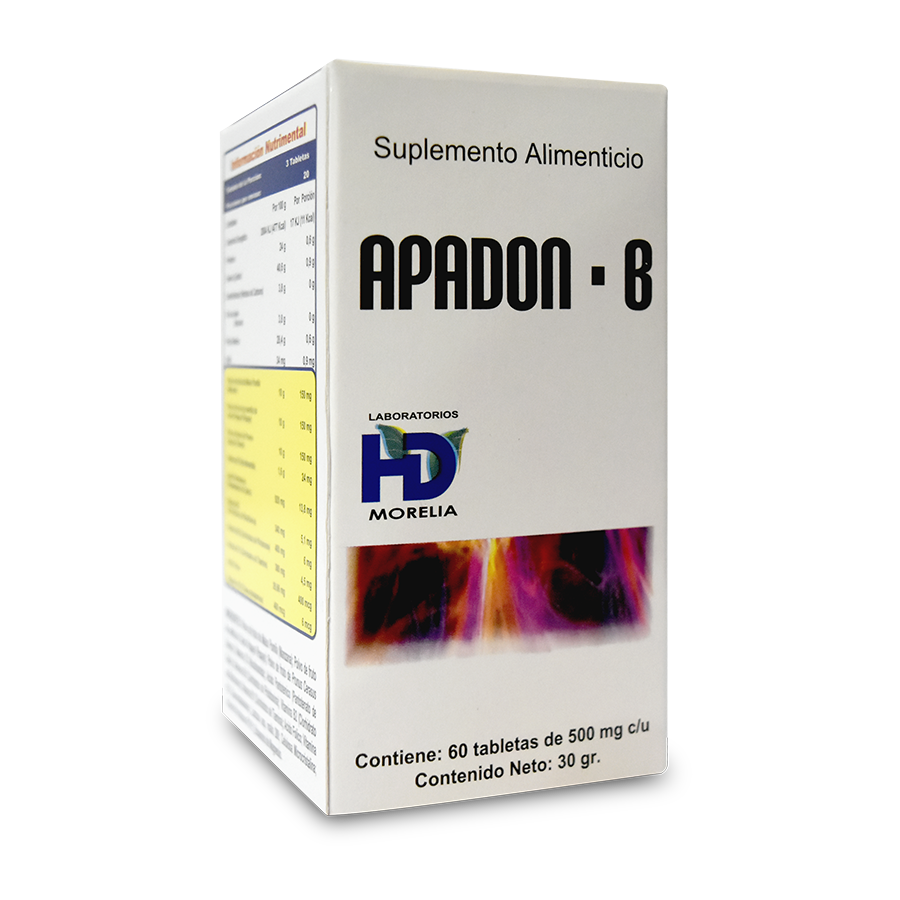 APADON B (COMPLEJO B) 60TABS