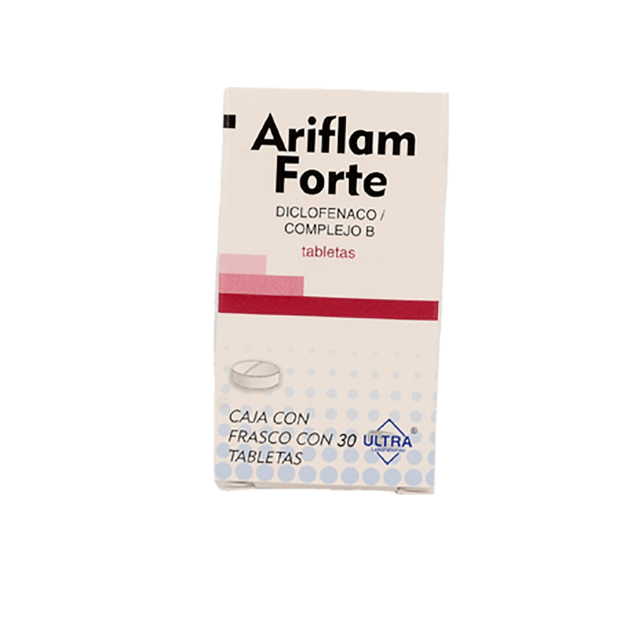 ARIFLAM FORTE (DICLOFENACO/COMPLEJO B) 30TABS