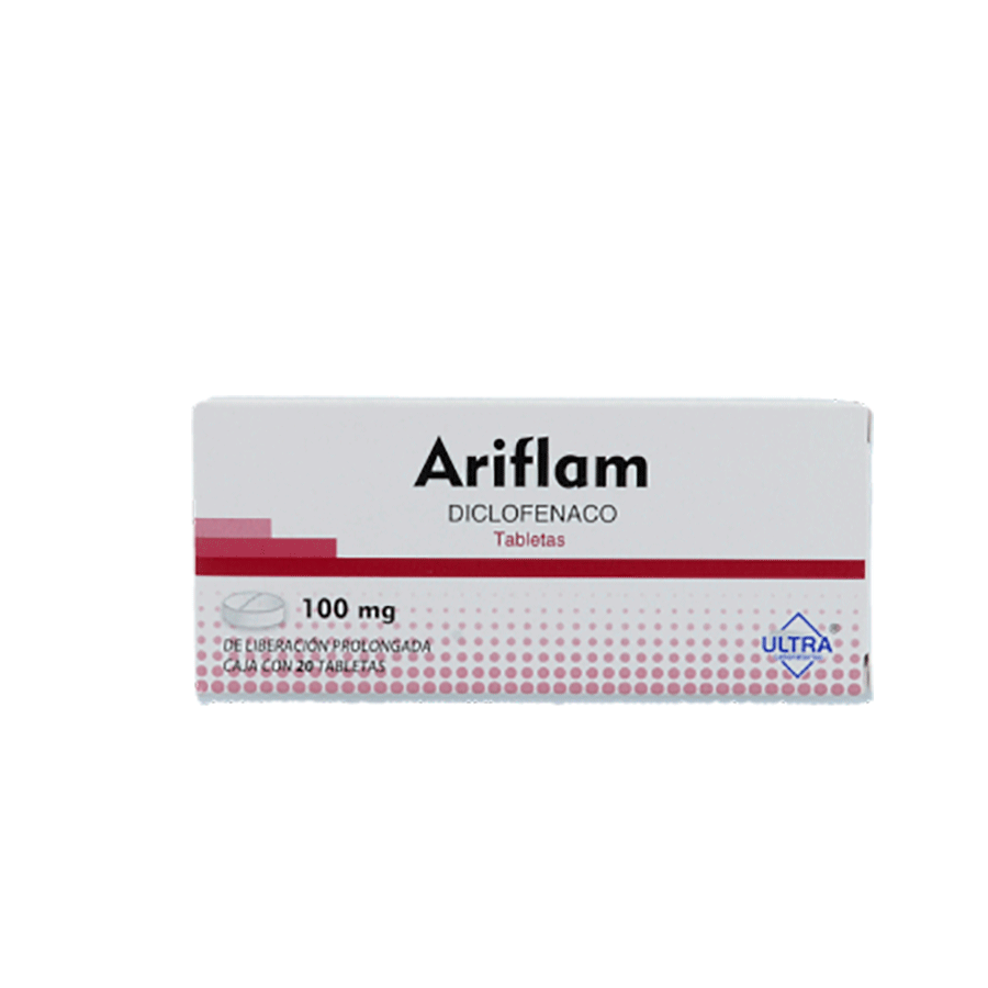 ARIFLAM (DICLOFENACO SODICO 100MG)20TABS