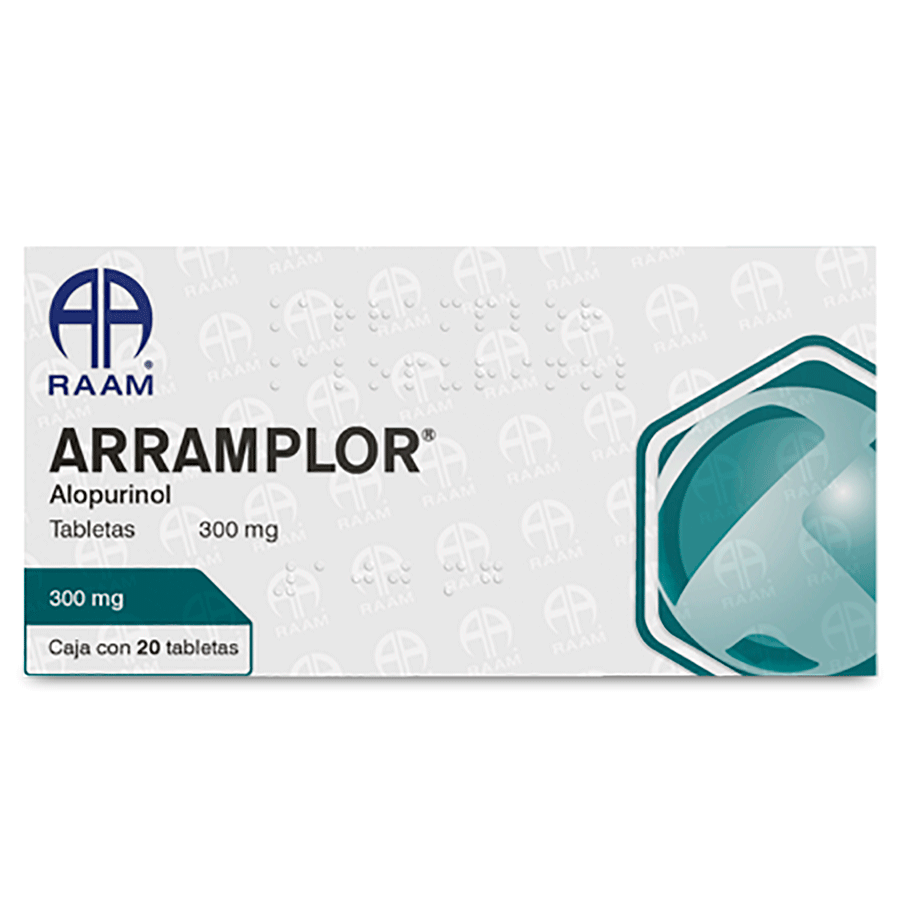 ARRAMPLOR (ALOPURINOL 300MG) 20TABS