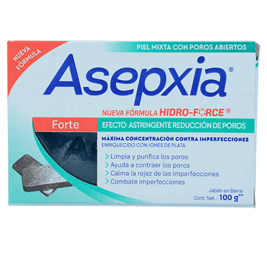 ASEPXIA JABON FORTE 1PZA