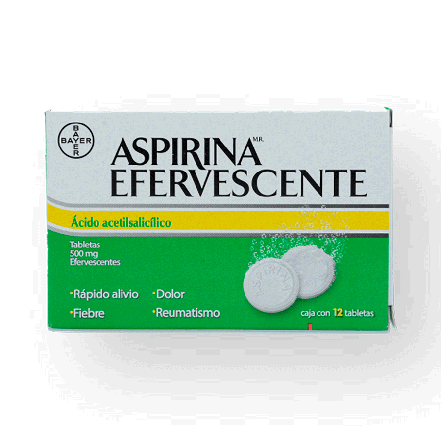 ASPIRINA EFERVESCENTE 12S