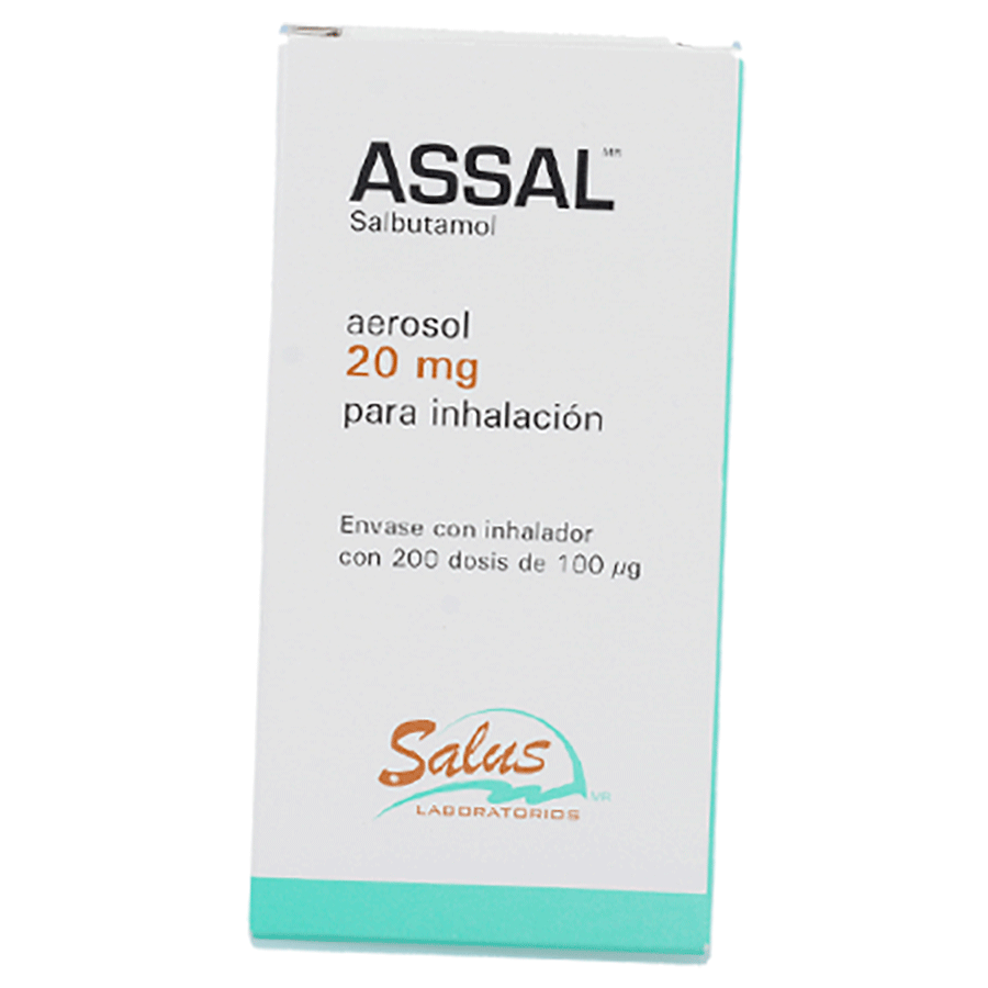 ASSAL (SALBUTAMOL 100MCG) AEROSOL 200D