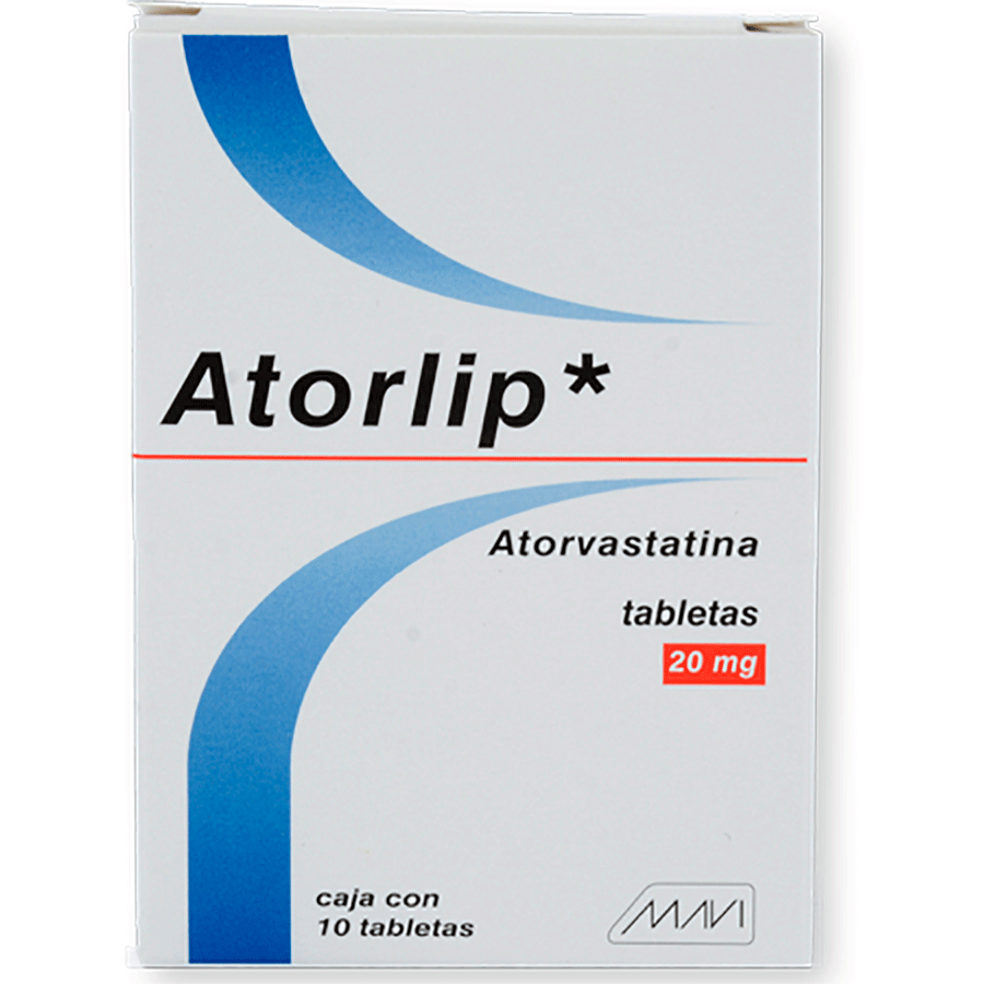 ATORLIP (ATORVASTATINA 40MG) 10TABS