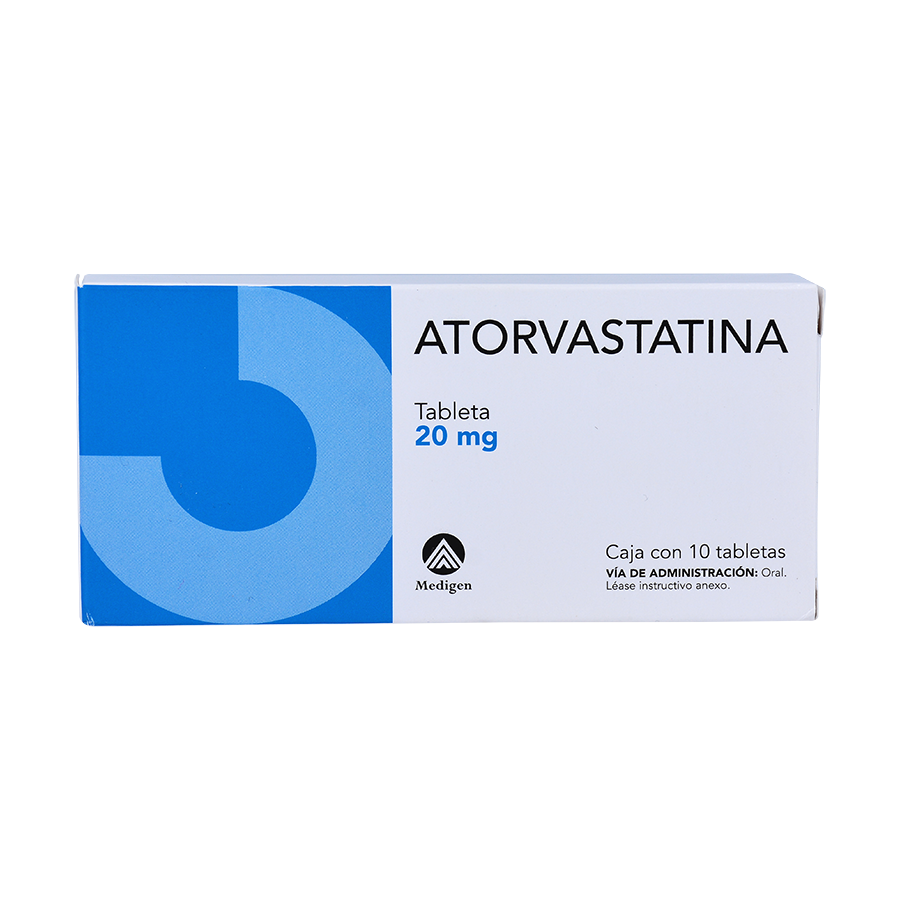 ATORVASTATINA 20MG (ADIVITOR) 10TABS