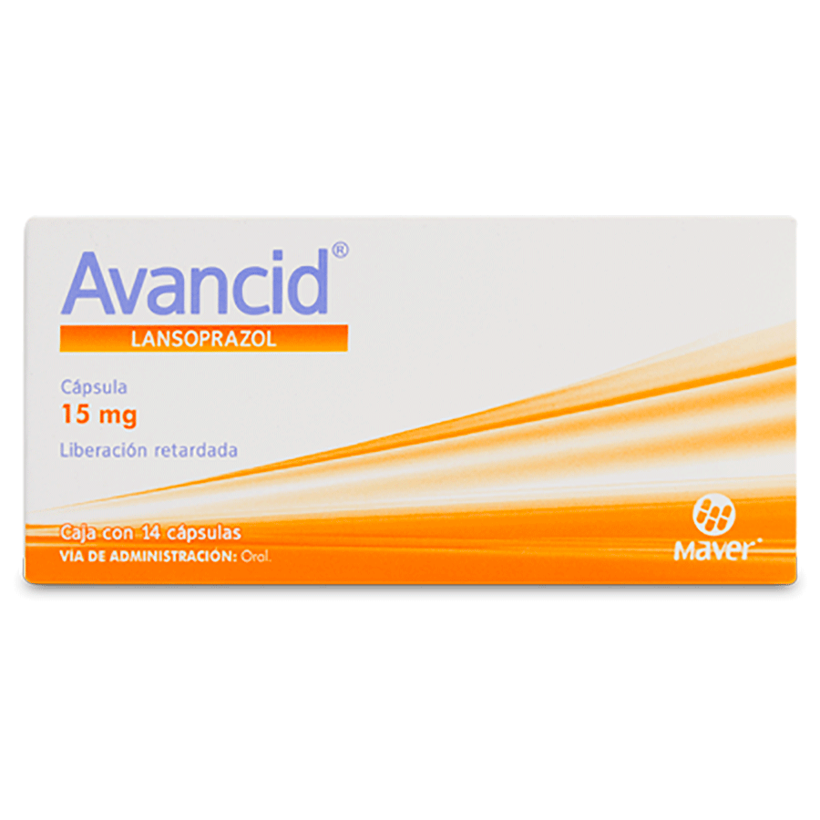 AVANCID (LANSOPRAZOL 15MG) 14CAPS