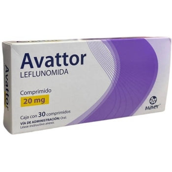 AVATTOR (LEFLUNOMIDA 20MG) 30 COMP