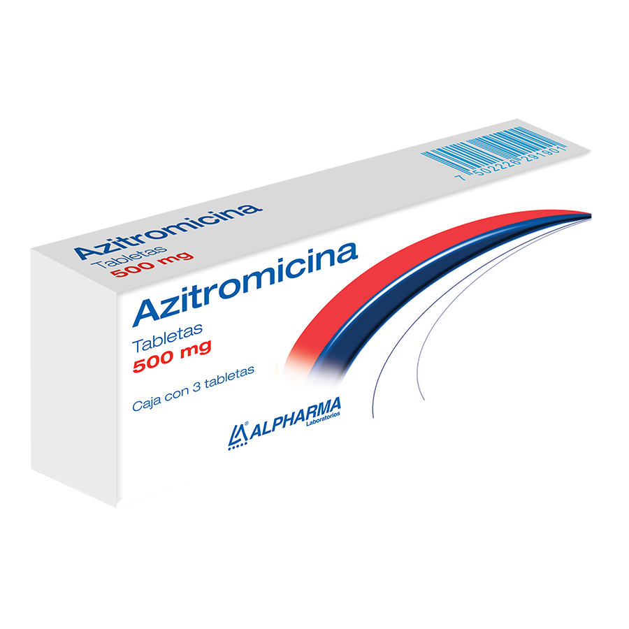 AZITROMICINA 500MG (AZIPHAR) 3TABS