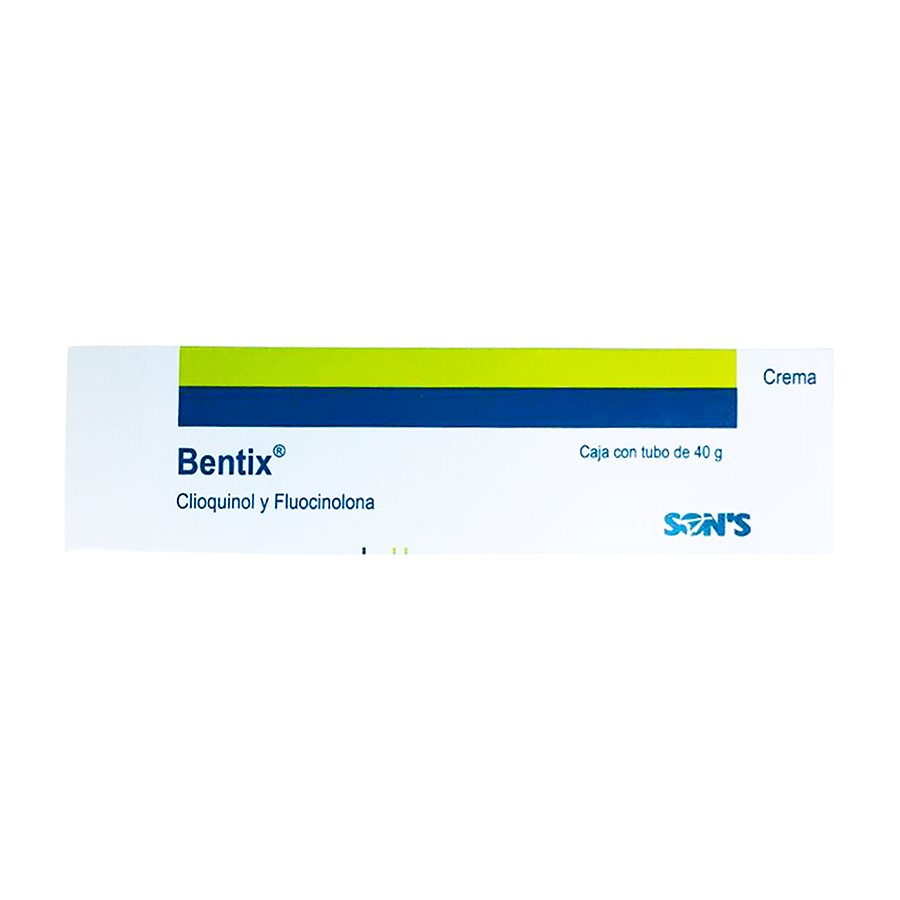 BENTIX (FLUOCINOLONA/CLIOQUINOL 10MG/3G/100G) 40MG CMA