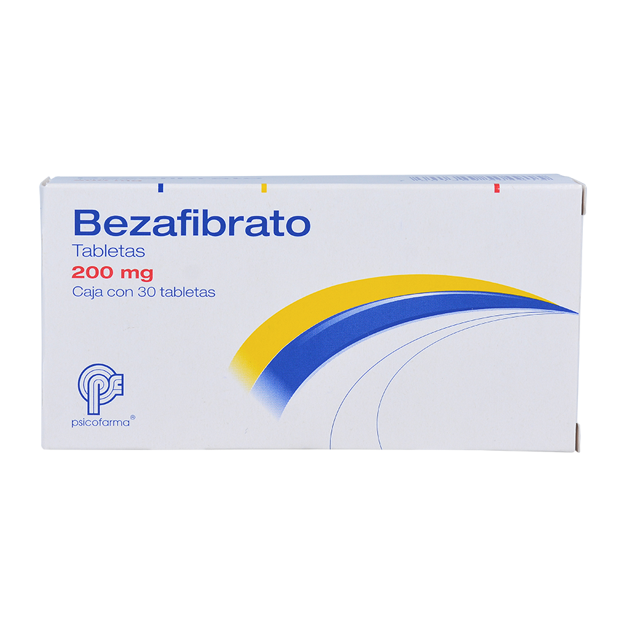 BEZAFIBRATO 200MG (ERGOL) 30TABS