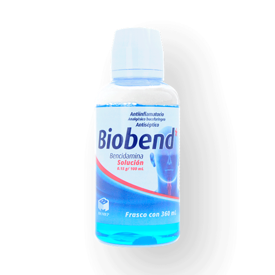 BIOBEND (BENCIDAMINA 150MG/100ML)360ML SOL