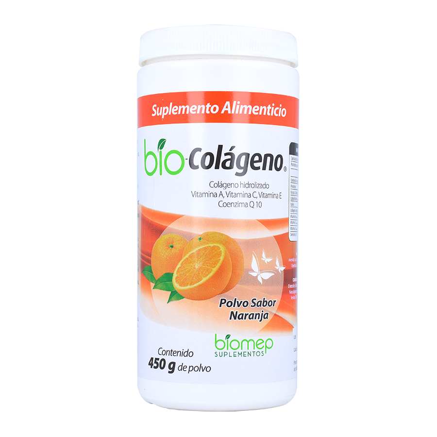 BIOCOLAGENO NARANJA BOTE 450G POLVO