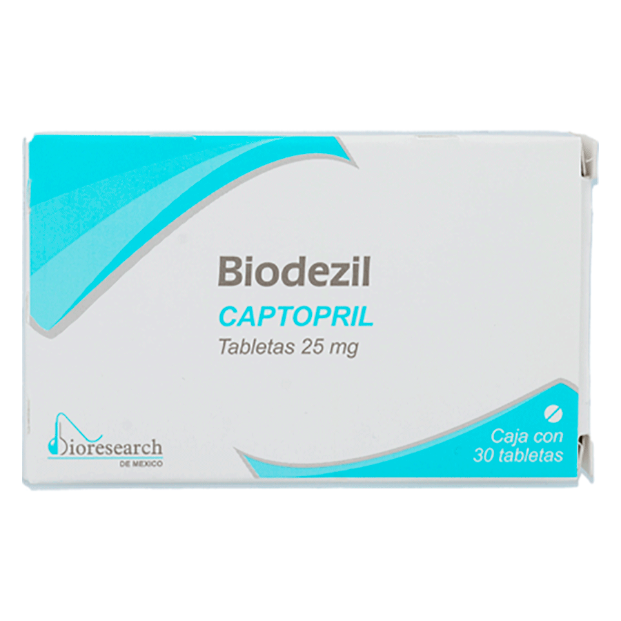 BIODEZIL (CAPTOPRIL 25MG) 30TABS