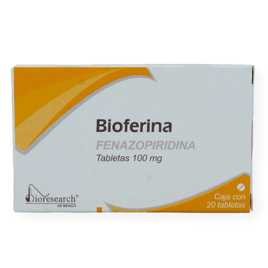 BIOFERINA (FENAZOPIRIDINA 100MG) 20TABS