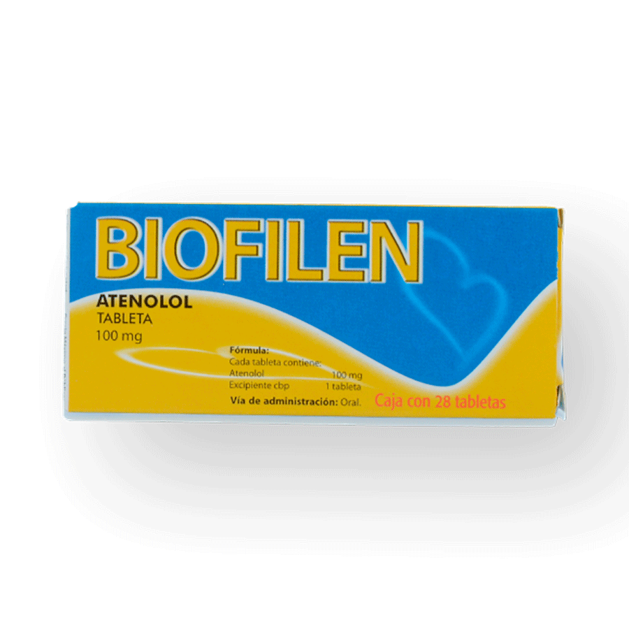 BIOFILEN (ATENOLOL 100MG) 28TABS