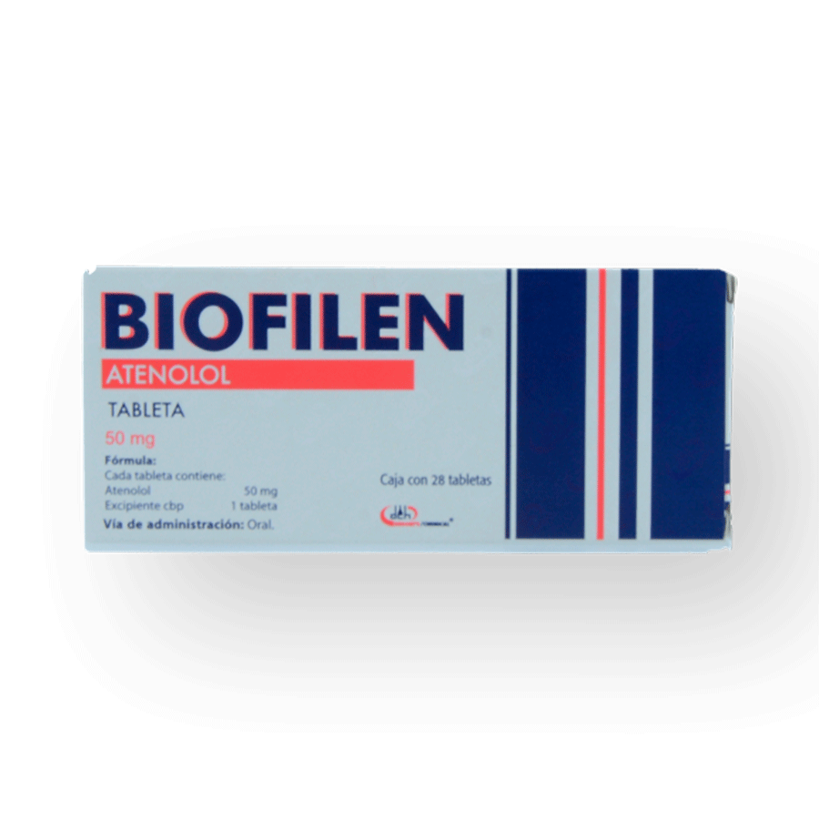 BIOFILEN (ATENOLOL 50MG) 28TAB