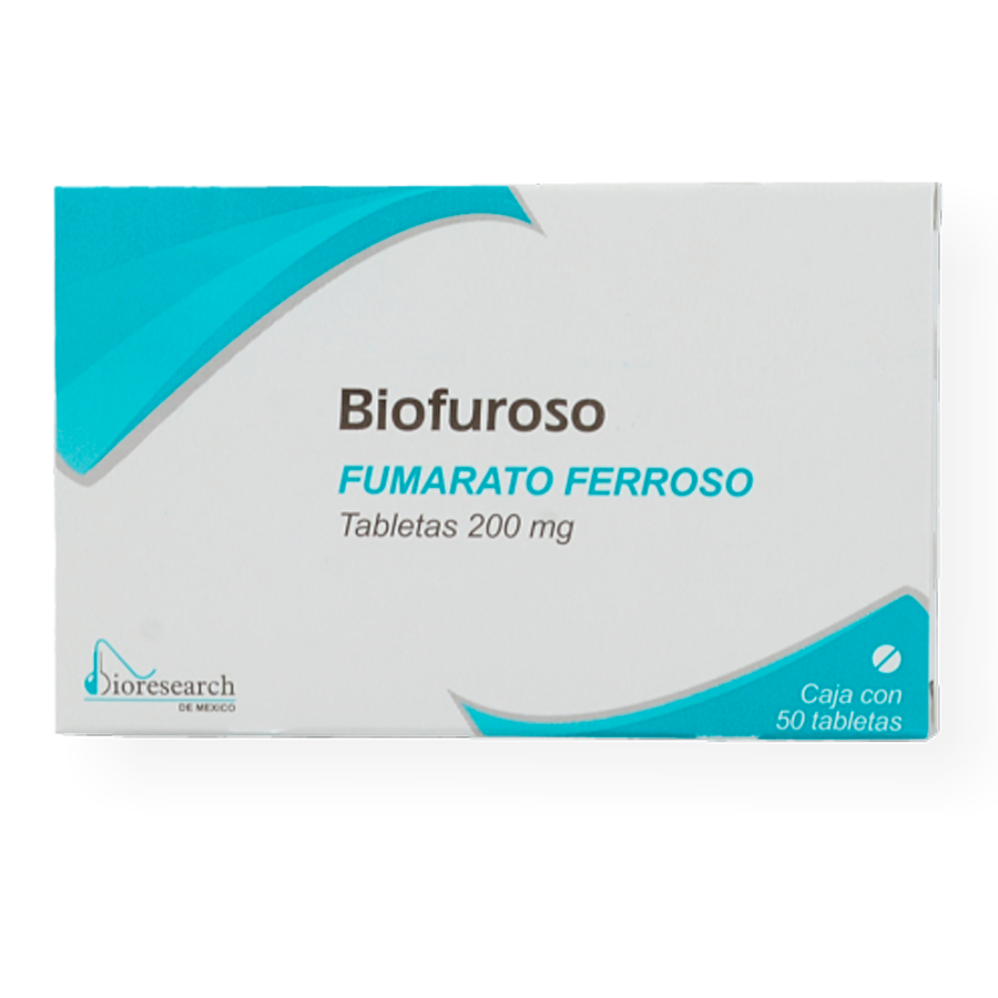 BIOFUROSO (FUMARATO FERROSO 200MG) 50TABS