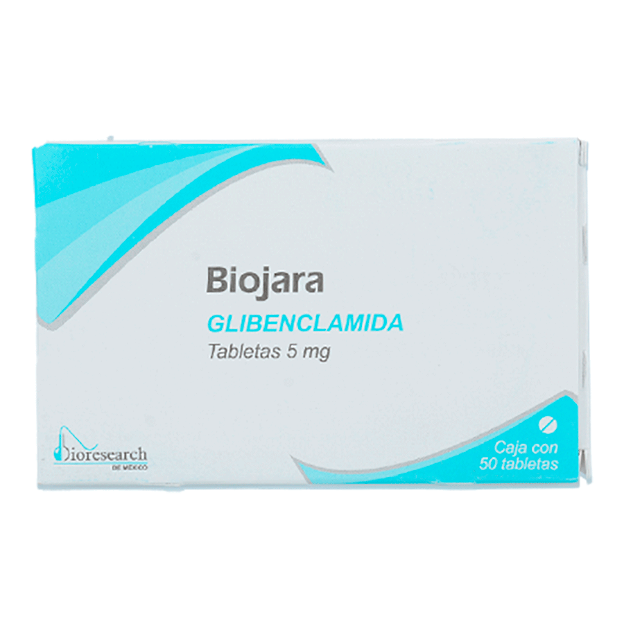 BIOJARA (GLIBENCLAMIDA 5MG) 50TABS