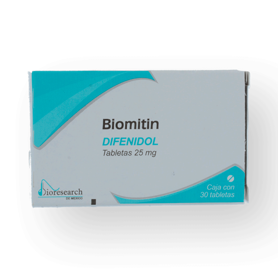 BIOMITIN (DIFENIDOL 25MG) 30TABS